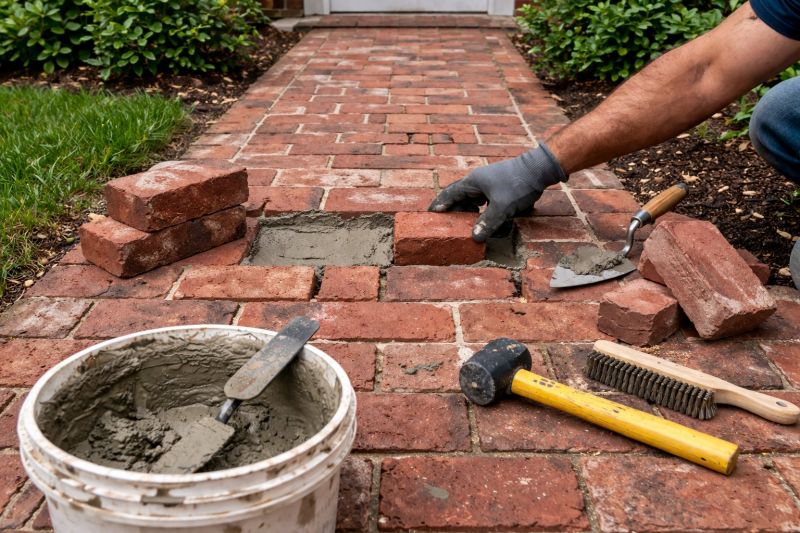 Brick Pathway Repair