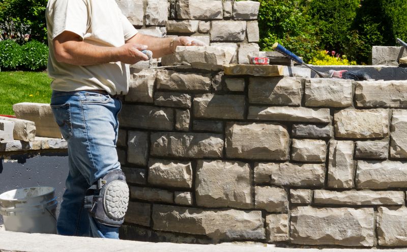 Our team working on Masonry Service projects in Lapeer, MI