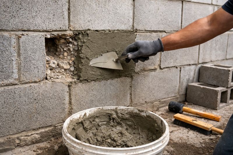 Block Wall Repair in Clarkston, MI