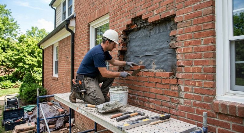 Brick Masonry Repair in Metamora, MI