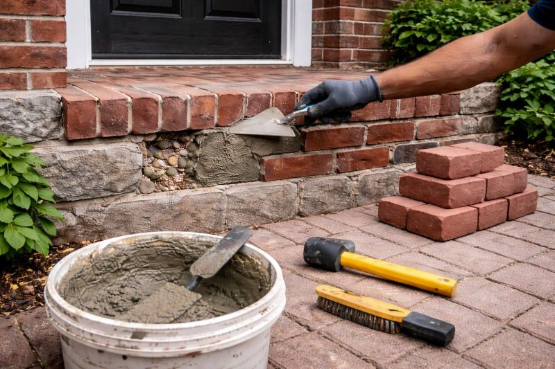 Brick Steps Repair in Lapeer, MI