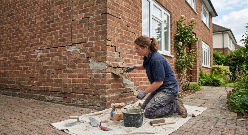 Brick Wall Repair in Lapeer, MI