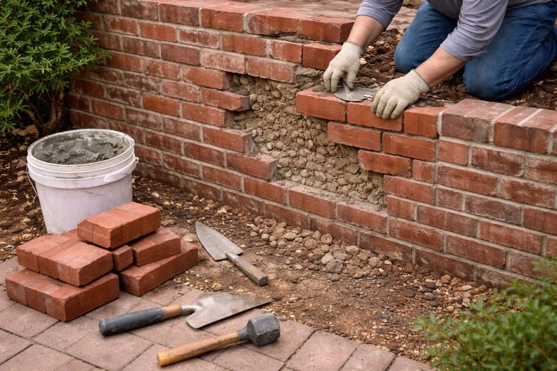 Brick Wall Repair in Metamora, MI