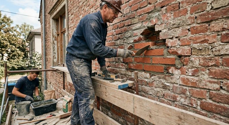 Brick Wall Repair in Metamora, MI