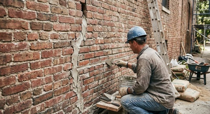 Brick Wall Repair in Vassar, MI
