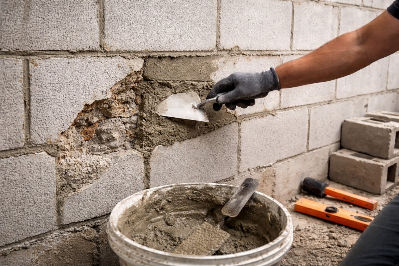 Cinder Block Repair in Lapeer, MI