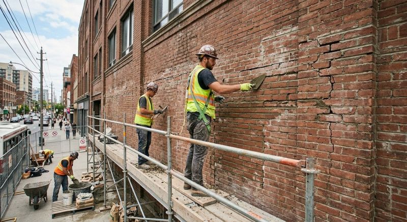 Commercial Brick Repair in Lapeer, MI