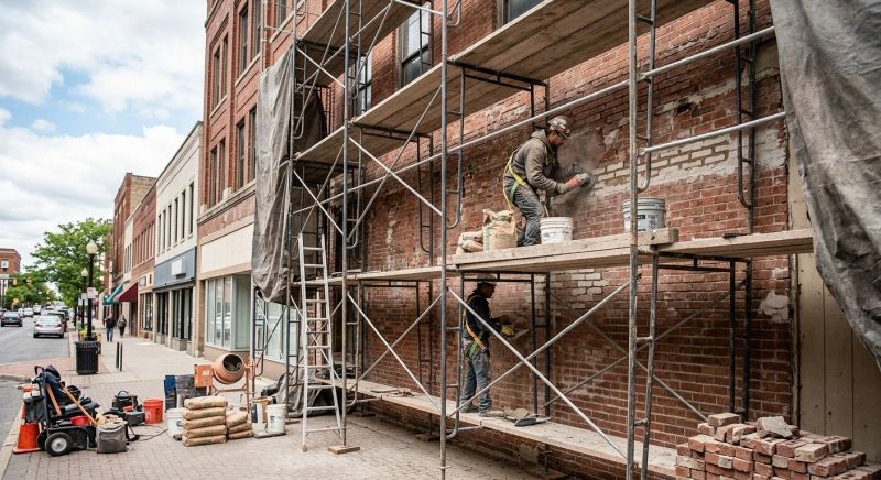 Commercial Masonry Repair in Davisburg, MI