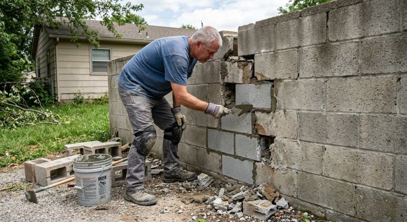 Masonry Wall Repair in Lapeer, MI