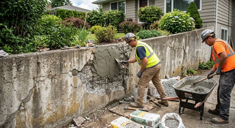 Retaining Wall Repair in Davisburg, MI