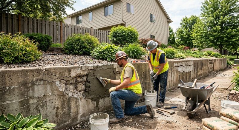 Retaining Wall Repair in Mayville, MI