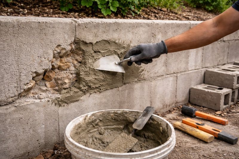Retaining Wall Repair in Metamora, MI