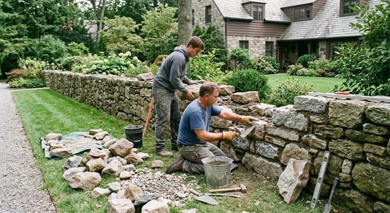 Retaining Wall Repair in Vassar, MI