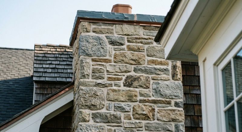 Stone Chimney Installation in Brown City, MI