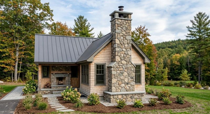 Stone Chimney Installation in Davisburg, MI
