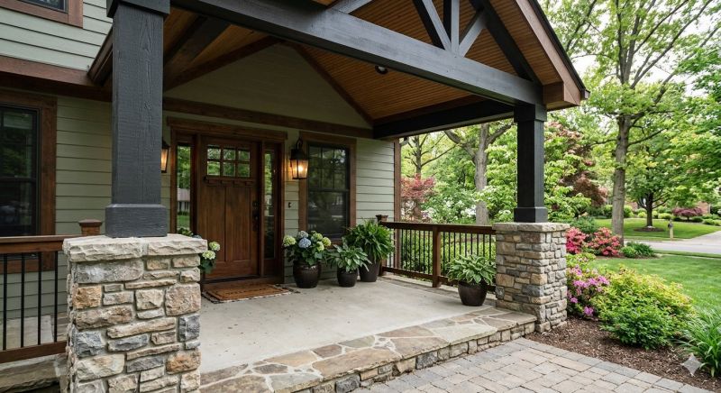 Stone Chimney Installation in North Branch, MI