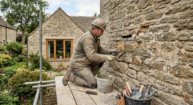 Stone Masonry Repair in Clio, MI