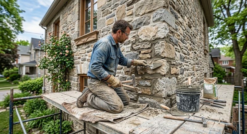 Stone Masonry Repair in Lake Orion, MI