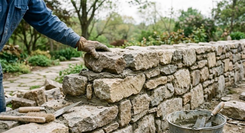 Stonework Installation in Davison, MI