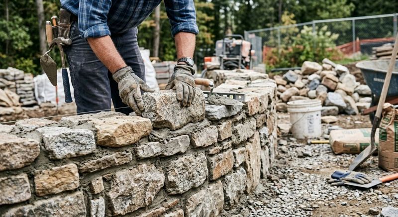 Stonework Installation in Lapeer, MI