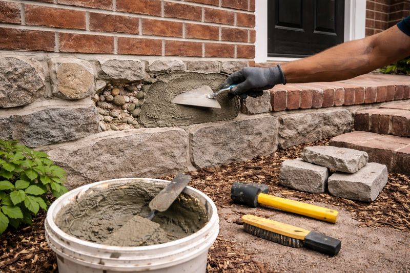 Stonework Repair in Clarkston, MI