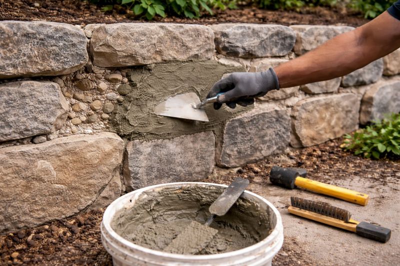 Stonework Repair in Clio, MI