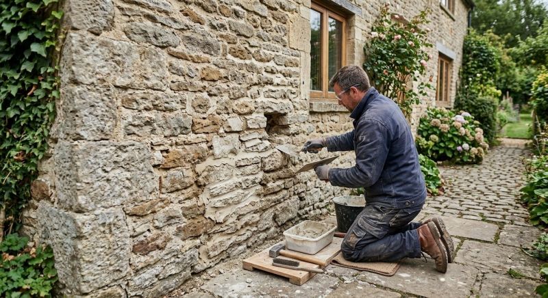 Stonework Repair in Oxford, MI